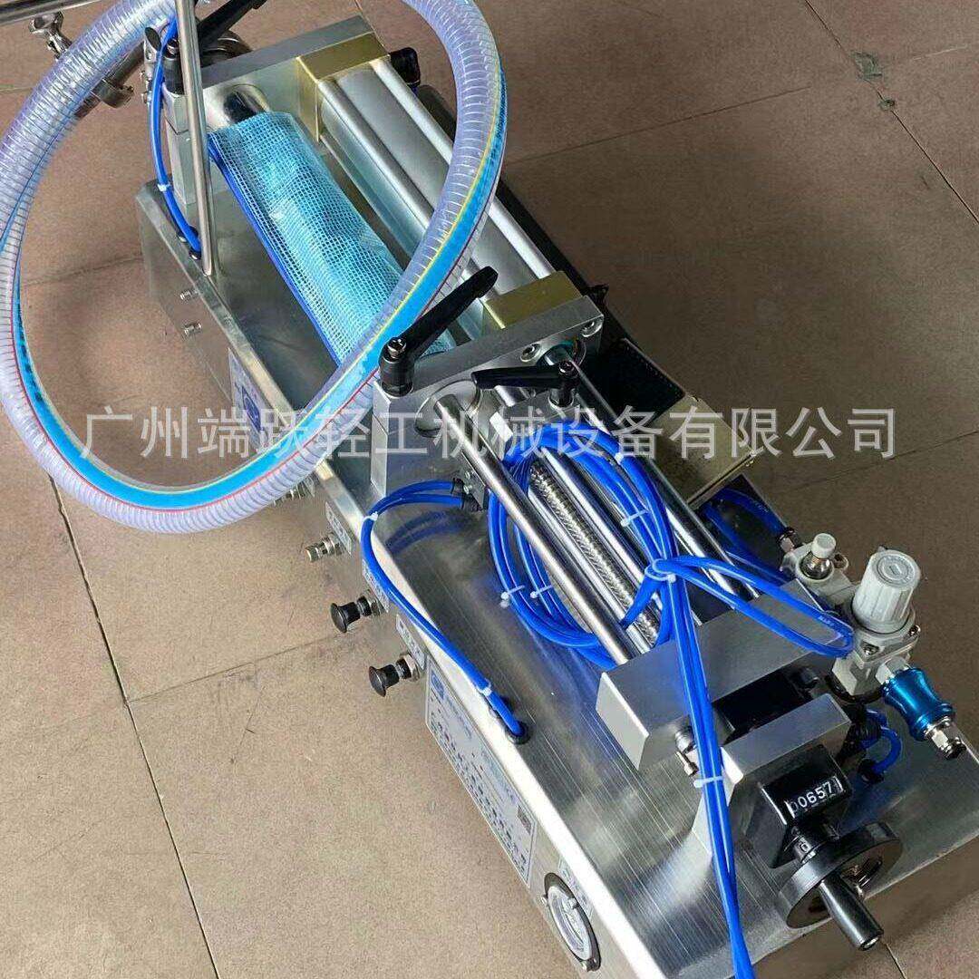 卧式气动灌装机半自动灌装、洗发水灌装机定量灌装机膏体灌装机
