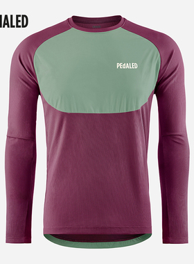 PEdALED 男士长袖骑行服秋冬吸湿排汗舒适快干YAMA TRAIL