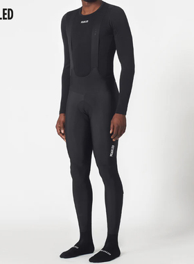 PEdALED 男士 Ess Bib Tights Black 骑行长裤高弹舒适缓震贴合PD