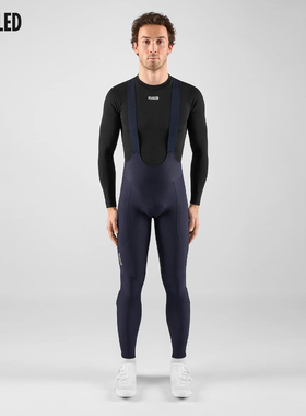 【新品】PEdALED 男士 Element 系列 拉绒保暖骑行长裤 海军蓝