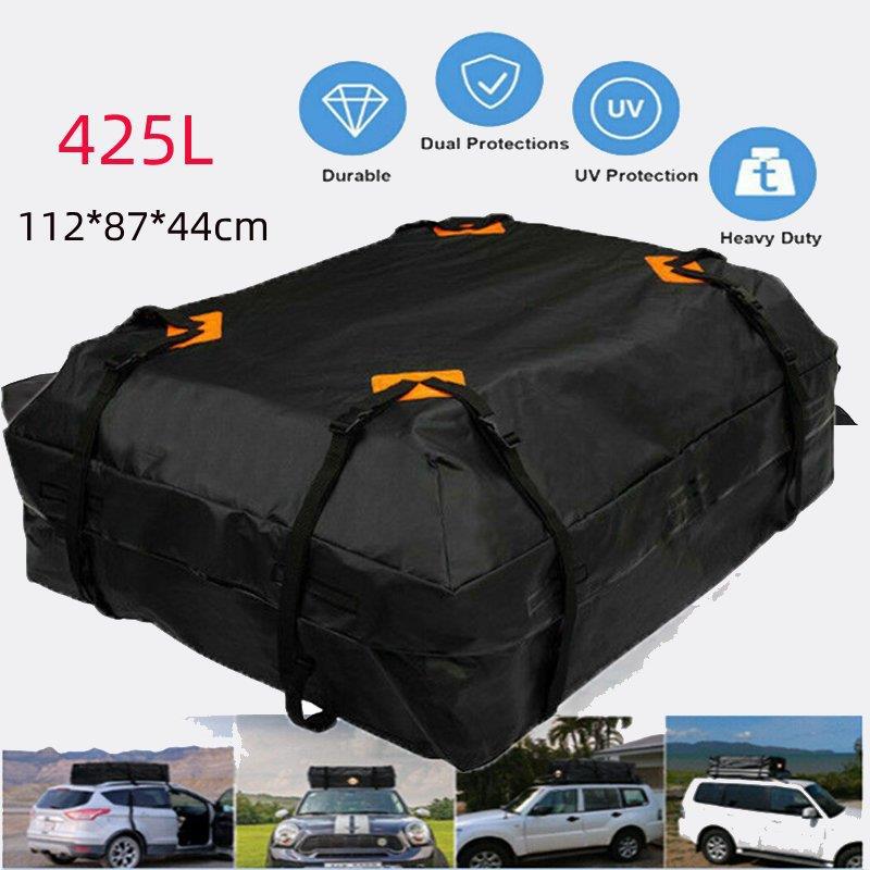 现货420D1万水压防尘牛津布车载行李架罩插扣旅行架罩