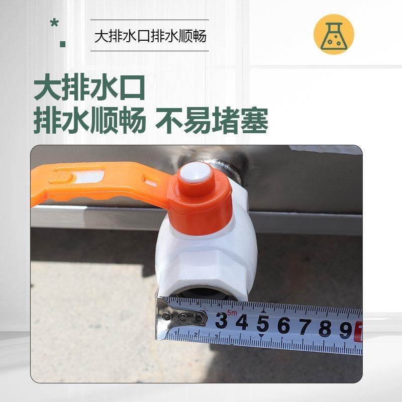 不锈钢水箱方形储水箱储物商用工业储水移动式手推车浸泡池卤煮桶