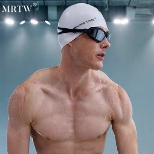 备 游泳大框近视眼睛男游泳装 2024新款 防雾防水高清镀膜泳镜女款