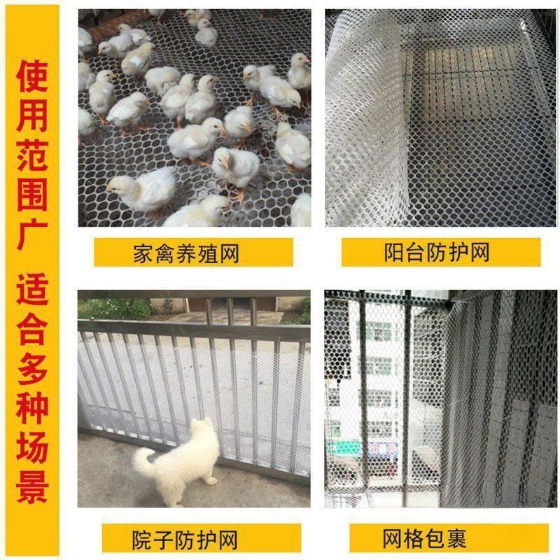 阳台防坠网防漏网养殖用网塑料平网网格网宠物脚垫漏粪网鱼缸防跳