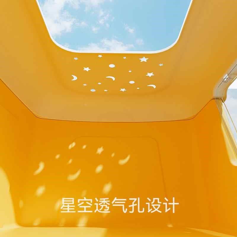 新款面包猫砂盆超大号全半封闭式加高加厚猫厕所防臭防外溅猫沙盆