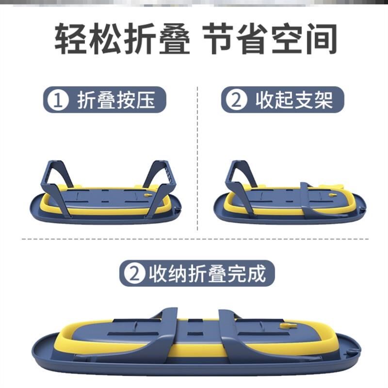 婴儿洗澡盆儿新生初生可折叠儿童0到一3岁以上浴盆加大号宝宝小童