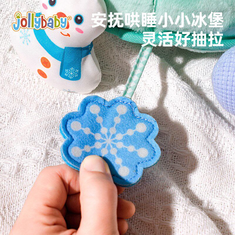 手指玩偶新生婴幼儿安抚手偶宝宝哄睡可入口啃咬娃娃毛绒公仔玩具