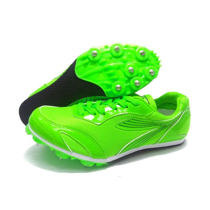 田径跑钉鞋男女小码儿童跑鞋学生比赛训练鸳鸯钉鞋短跑钉子鞋