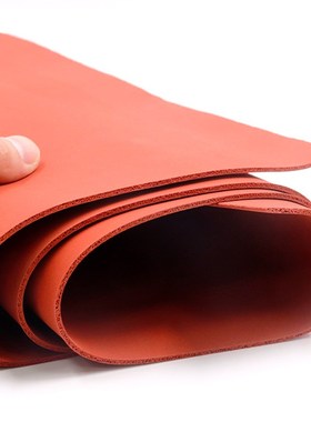 华奇耐高温阻燃硅胶发泡板 红色海绵硅胶垫减震低密度发泡硅胶板