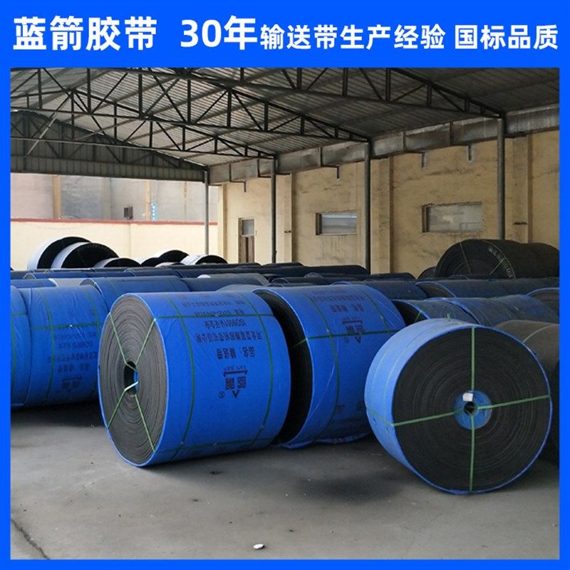 河北蓝箭加工定制耐寒阻燃输煤皮带EP200 B1200*5(5+2)橡胶输送带