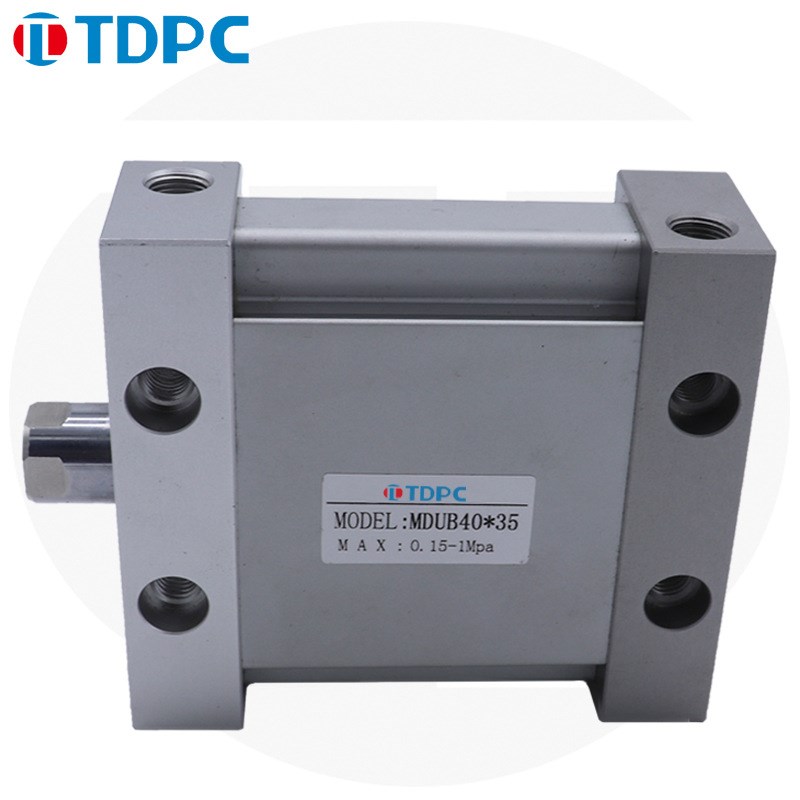 MDUB40-35 40 45 50 75 100平板式气缸活塞杆导向平板式气缸