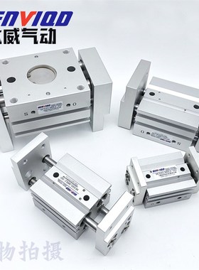 SMC型宽阔型气爪MHL2-32D气动手指MHL2-32D1气动夹爪MHL2-32D2