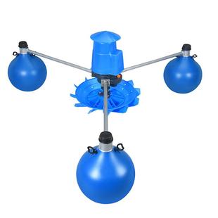 1.5KW380V水冷打氧浮球曝气鱼虾塘增氧机