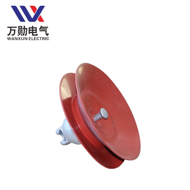 万勋厂家供应XP-70 XWP-70 高压线路悬式绝缘子 盘形陶瓷绝缘子
