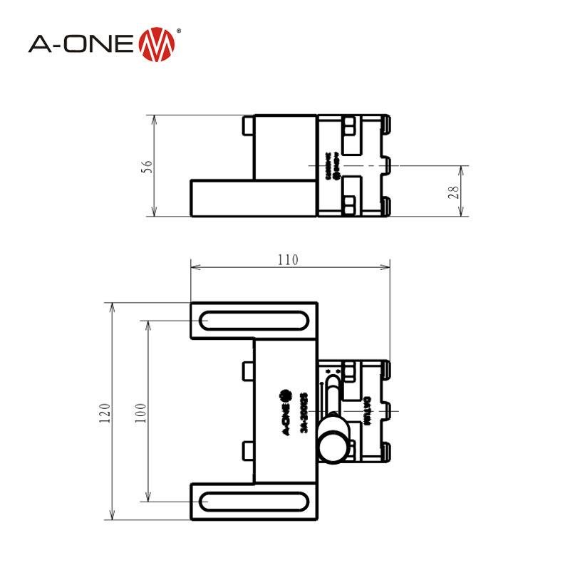 R型线切割卡盘 CNC用线割夹具工作台卡盘