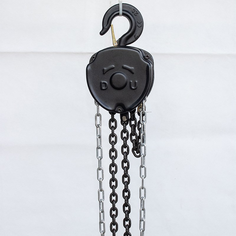 hst加强防撞型手拉葫芦5吨10t吊机手动小型HSC三角型手拉葫芦