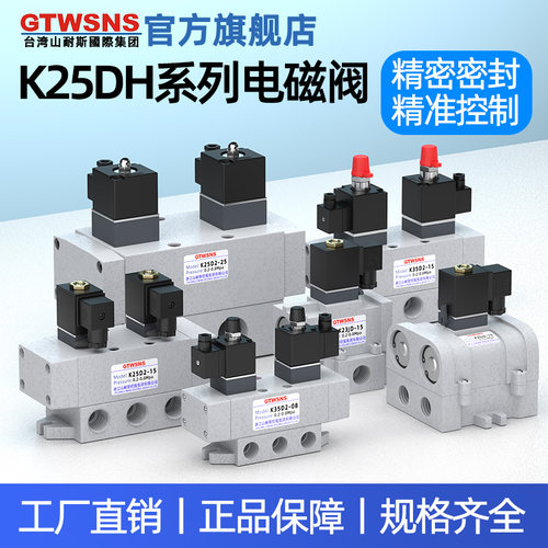 GTWSNSK25DH二位五通电磁阀