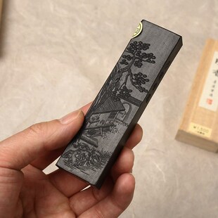 墨运堂进口油烟墨块 陈香2丁3丁5丁型墨条 文房四宝书画专用墨锭