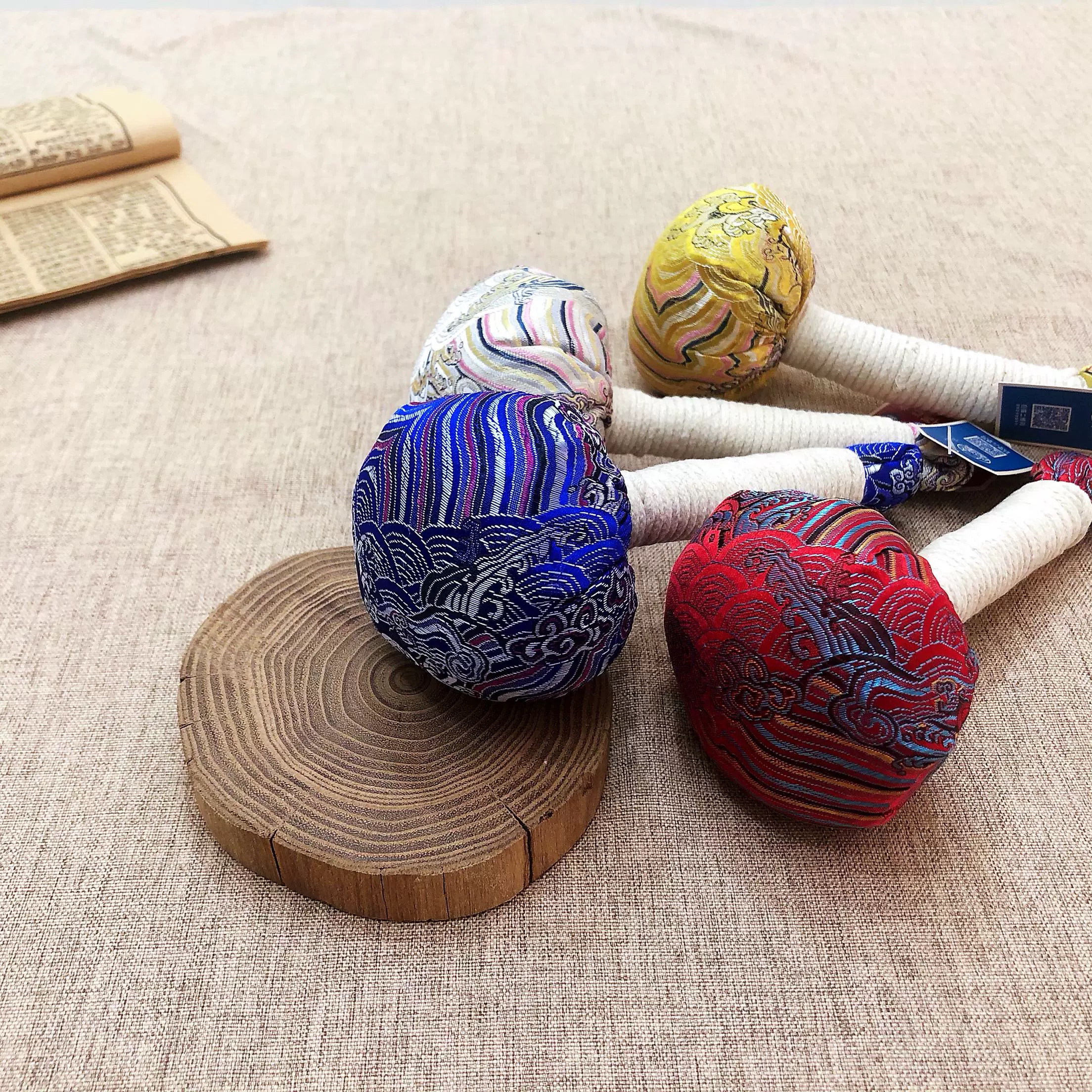 七籽养生锤草本药籽按摩美人捶肩拍打棒颈背 哪疼敲哪疏通好经络