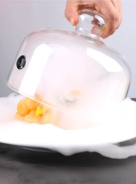 高硼硅玻璃菜罩意境碗特