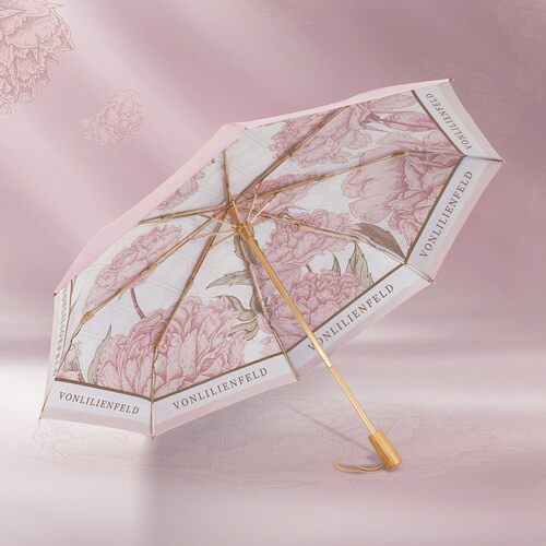 VONLILIENFELD双层遮阳伞晴雨两用折叠伞女生高颜值手动防紫外线