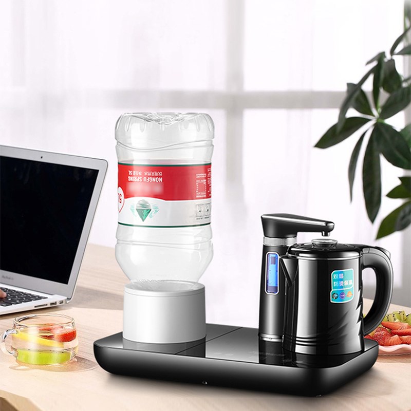饮水机茶吧机家用l小型台式桌面全自动上水速热桶装水迷你烧水泡