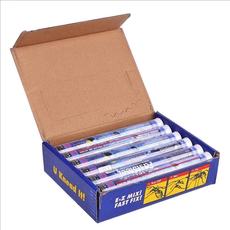 美国普施PSI速成钢胶棒FASTSTEEL暖J气砂眼堵漏棒金属钢质修补胶