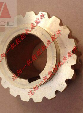 磨床配件M7475B铜蜗轮 Z19 L60 里孔40 键宽12