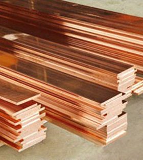 紫铜排4x40mm 40x4mm 接地铜排机房等电位铜排防雷接地紫铜排