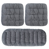 汽车坐垫冬季 毛绒无靠背保暖加厚防滑椅子垫座椅单片车坐垫三件套