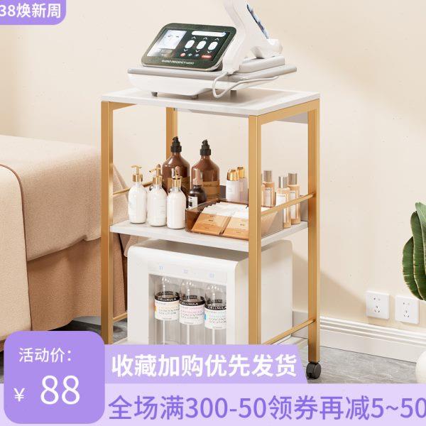 美容院专用小推车多功能收纳柜仪器置物架纹绣烫染理发美容手推车