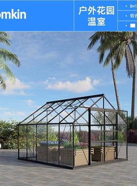 厂家供应温室花房迷你暖房花园暖房greenhouse育苗棚户外