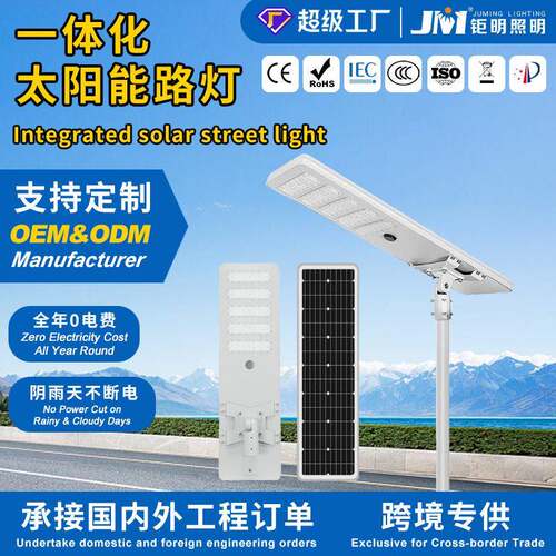 一体化路灯户外照明庭院灯新农村led大功率工程路灯
