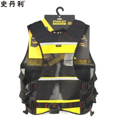 电工工具包工作衣FM5背心工作SD工具工作服30马甲2320ST-史丹利1