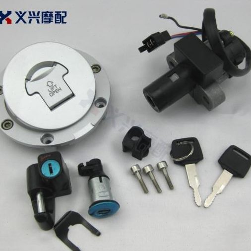 CB400 车锁 92-98年 CB-1 油箱盖锁 电门锁 套锁 头盔锁 4锁