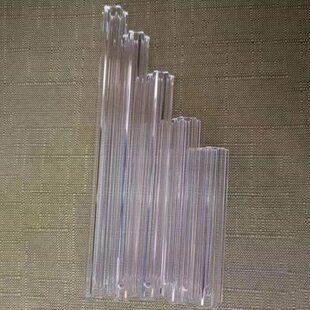 梅花配件条水晶灯吊灯水晶灯老款配件棒玻璃梅花玻璃配件管水晶棒