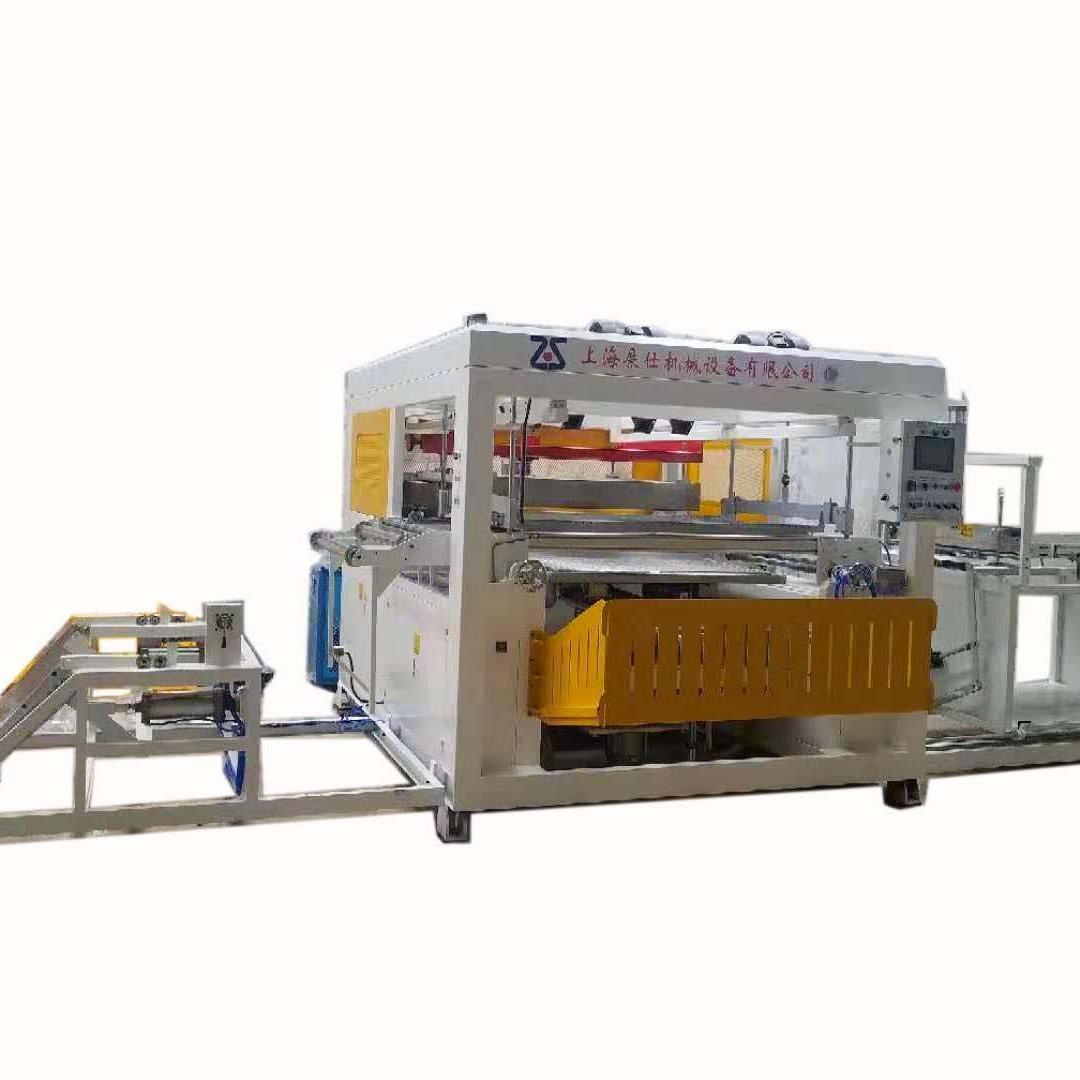 EPS地暖模块吸塑机全自动半自动地暖覆膜成型机