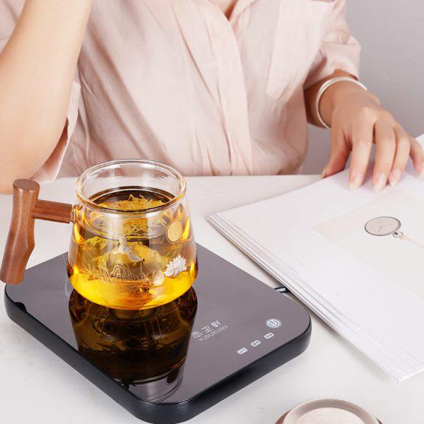 加热杯垫可烧水可加热100度办公室智能可调温恒温保温热牛奶底座