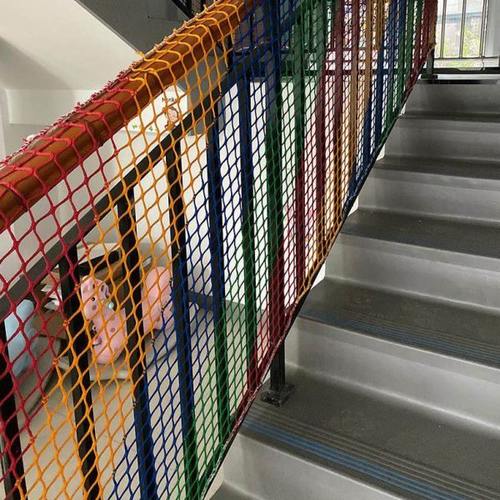 儿童楼梯防坠安全网防护网阳台防坠网护栏网宝宝隔离网安全防攀爬