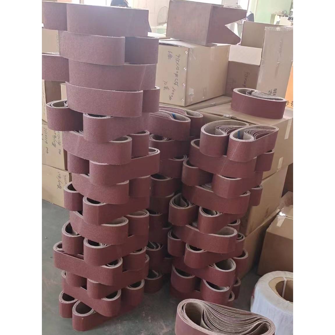 需定制740*40mm圆管砂带机砂布带定做砂带环形小沙带不锈钢打磨76