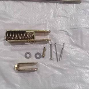 新会金凤韶关飞鹰德力手扶拖拉机配件通用离合夹子总成配8厘夹子