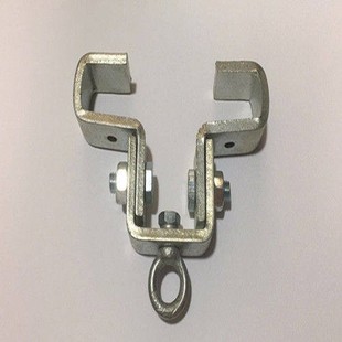 需定制工字钢吊卡钢结构矿灯万向吊卡工字钢重型吊架钢梁悬吊连接