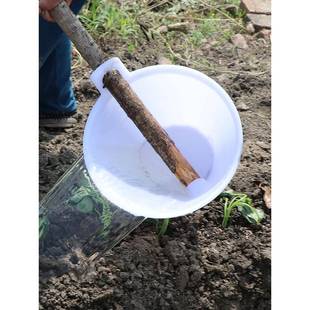 加厚塑料浇水浇菜水瓢农家用灌溉地竹子粪桶瓢老式水瓢水勺子舀子