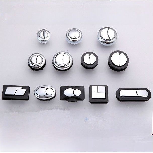 一体式拆分通用冲水马桶马桶水箱配件水箱盖双按钮按钮特惠价