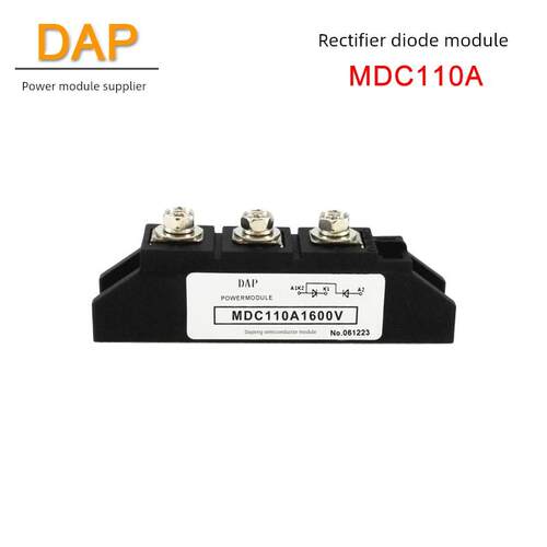 整流二极管模块MDC25A40A55A70A90A110A 1600V2000V MDC110-16 20
