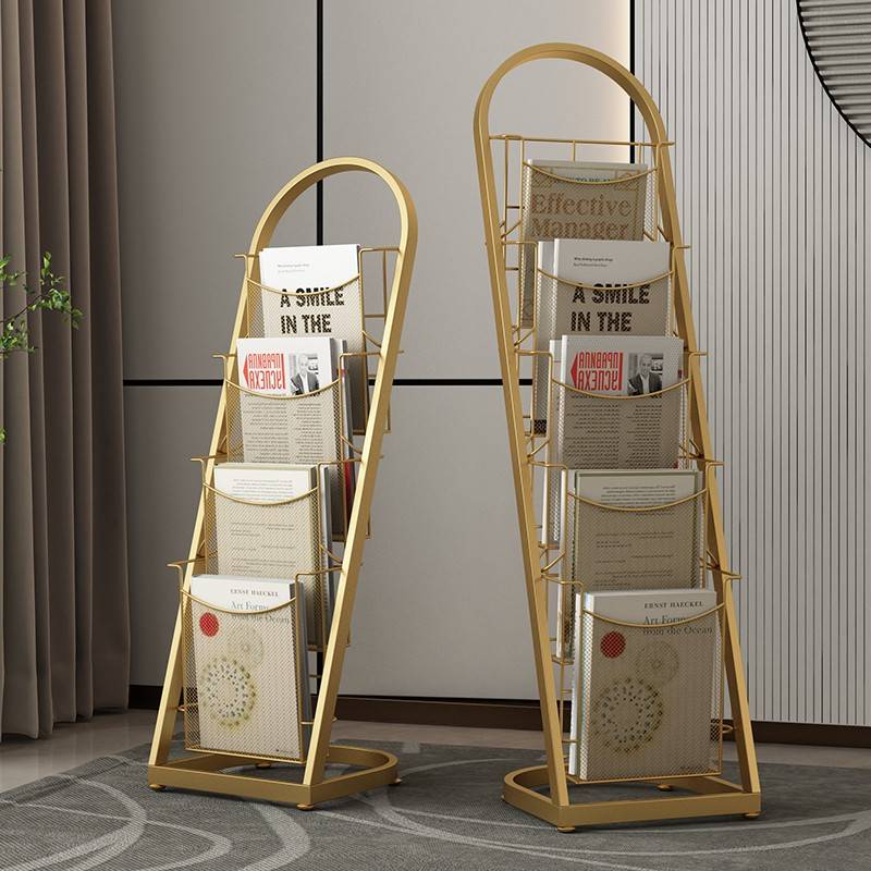 需定制杂志架宣传资料架单页展示架子书报置物架书刊收纳落地报纸