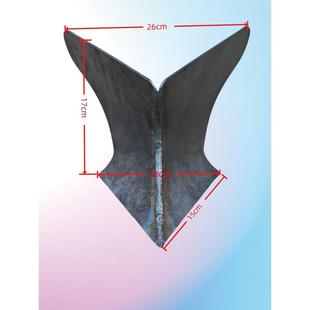 开沟犁头犁尖微耕机旋耕机后面犁铧头双面起垄器农机配件大全