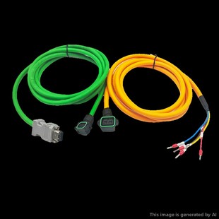 禾川伺服动力新款连接线SVCAB-PWR075CA/ENC075CA小功率编码器线