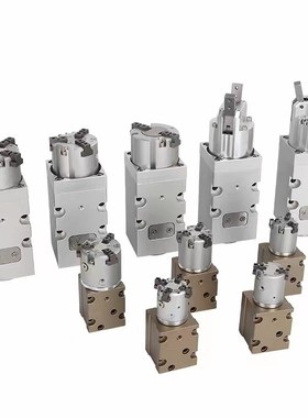 需定制360度无限旋转气爪旋盖气缸PCMRS2灌装机无限旋转气缸YCMRS