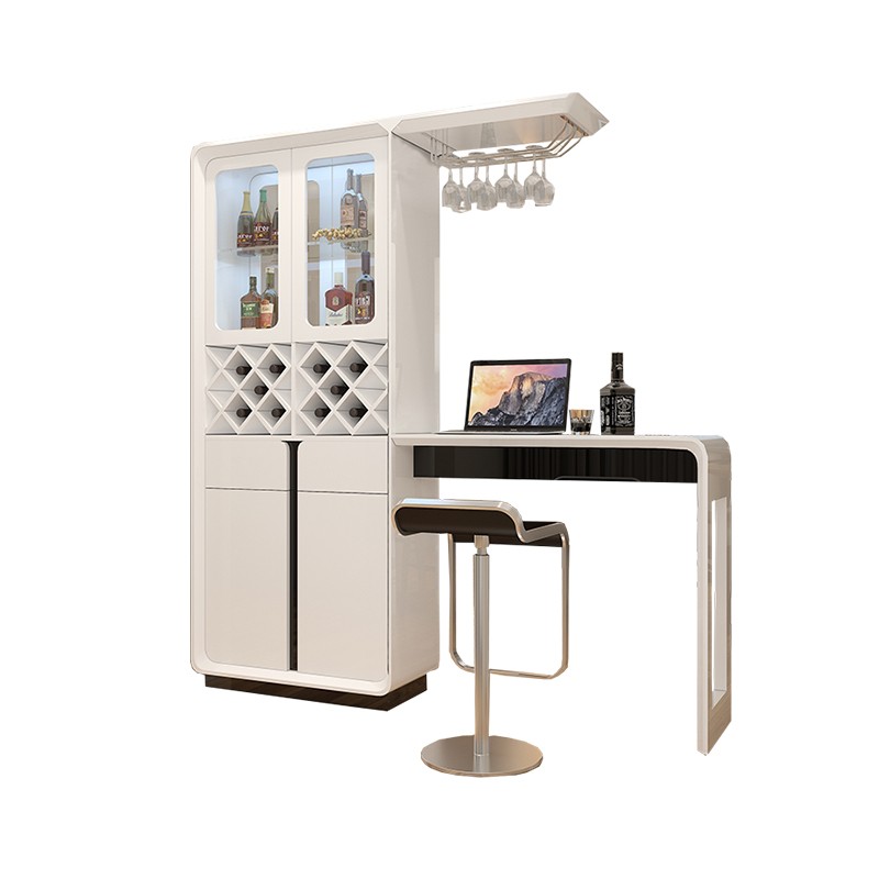 需定制吧台桌家用酒柜 现代简约吧台隔断柜酒吧柜客厅餐厅玄关柜